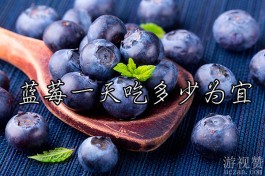 蓝莓一天吃多少为宜（成年人每天吃10~20颗）