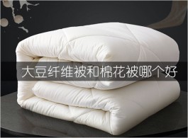大豆纤维被和棉花被哪个好（大豆纤维被的优缺点）
